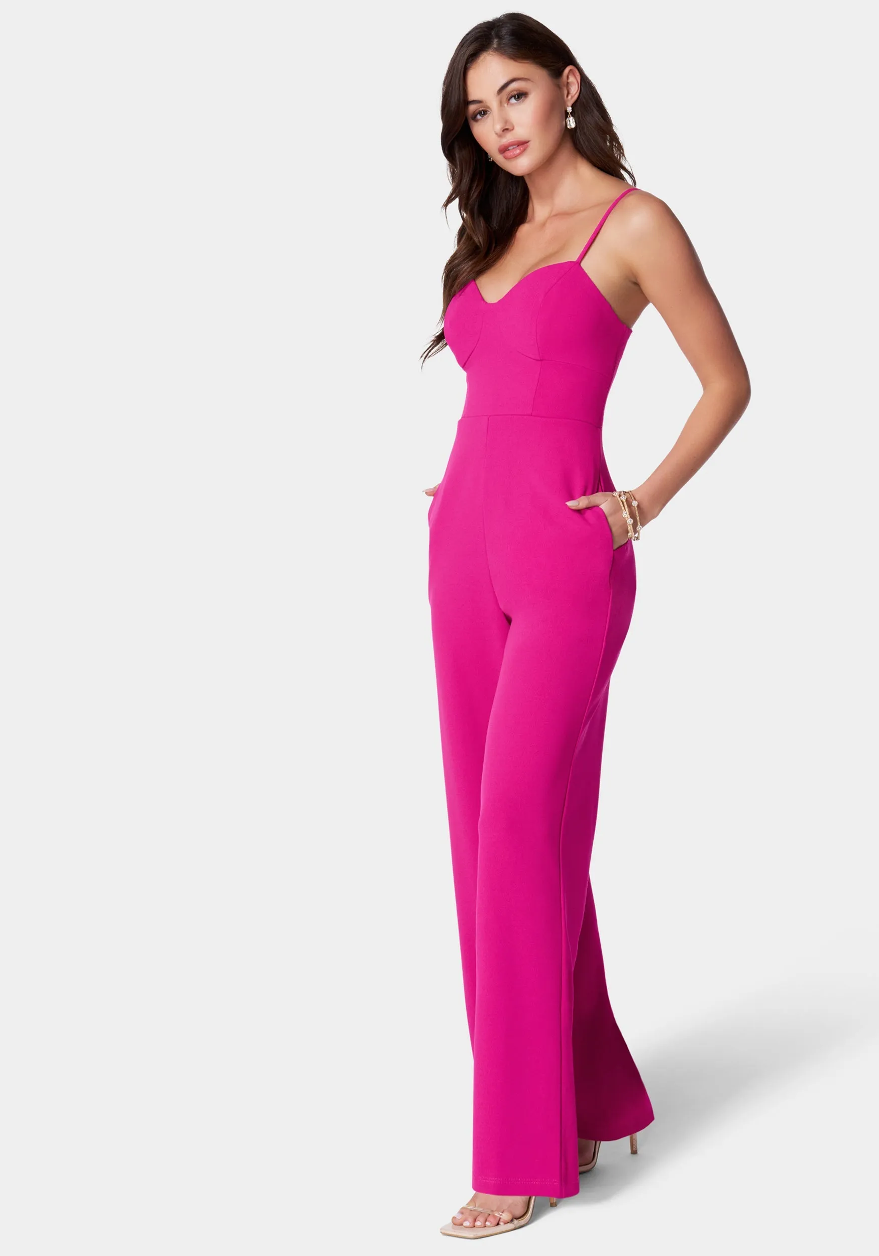 Strappy Core Jumpsuit sold by Bebe product image thumbnail 2