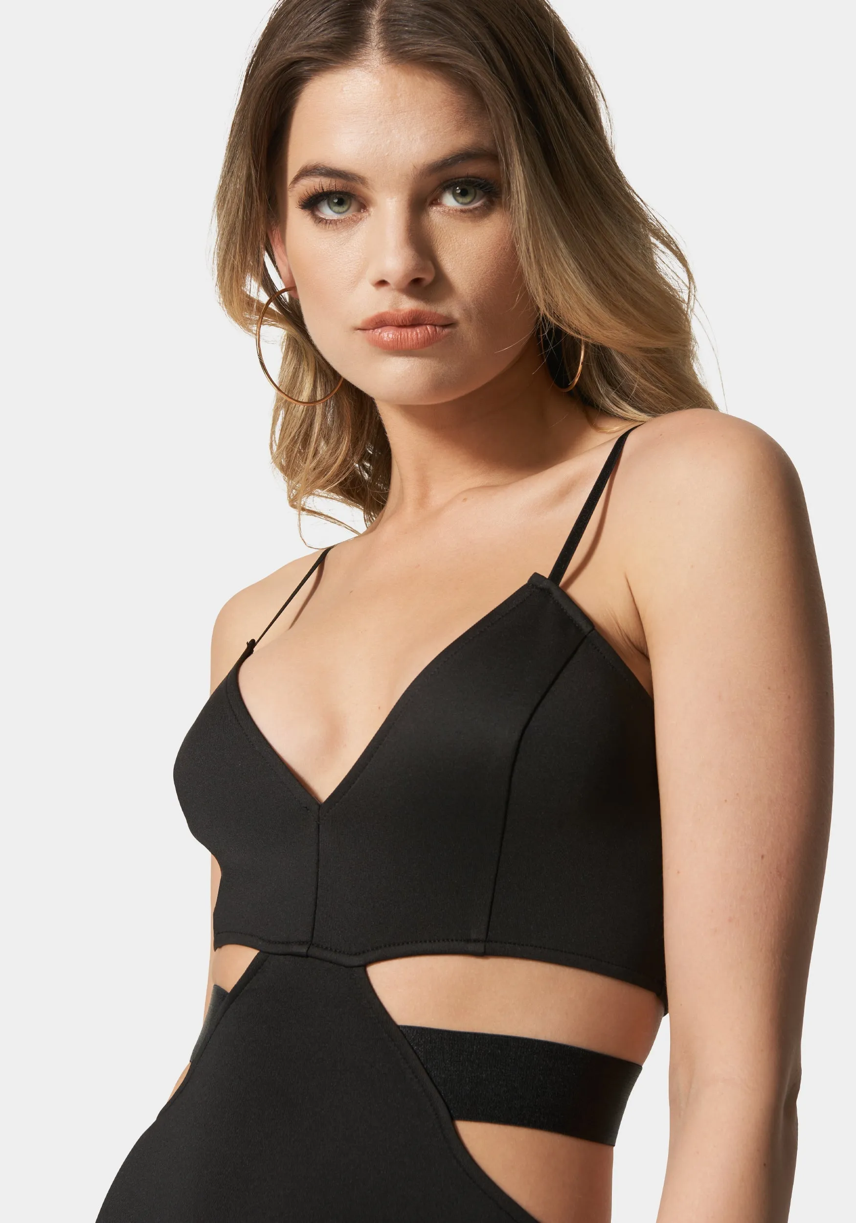 Side Cutout Bodycon Dress sold by Bebe product image thumbnail 4