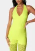 Halter Lace Jumpsuit sold by Bebe
