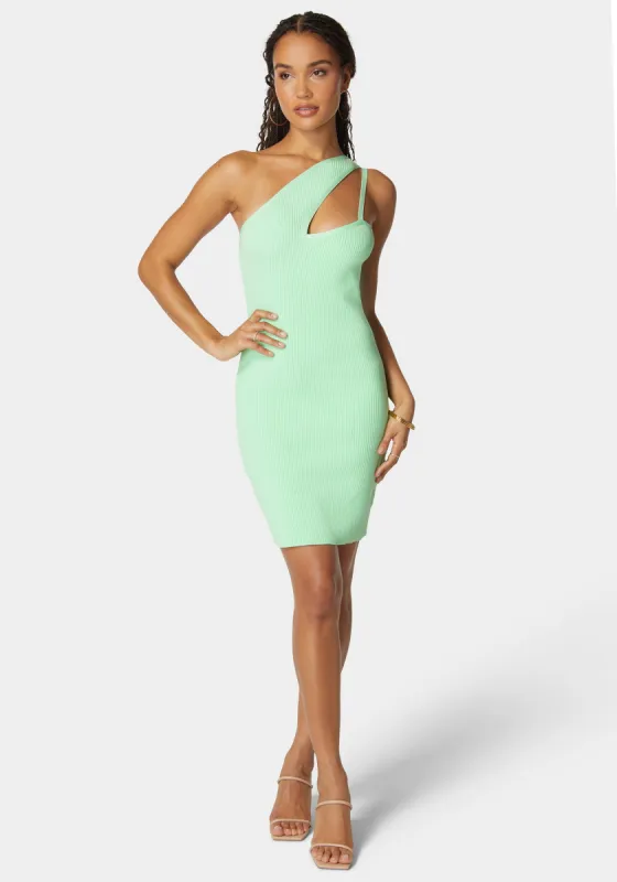 One Shoulder Bandage Dress sold by Bebe