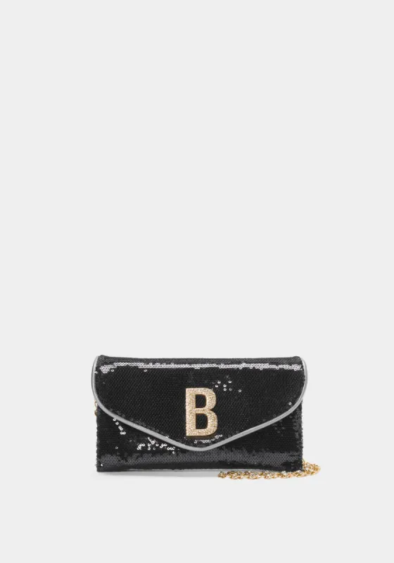 Miro Sequin Clutch made by Bebe