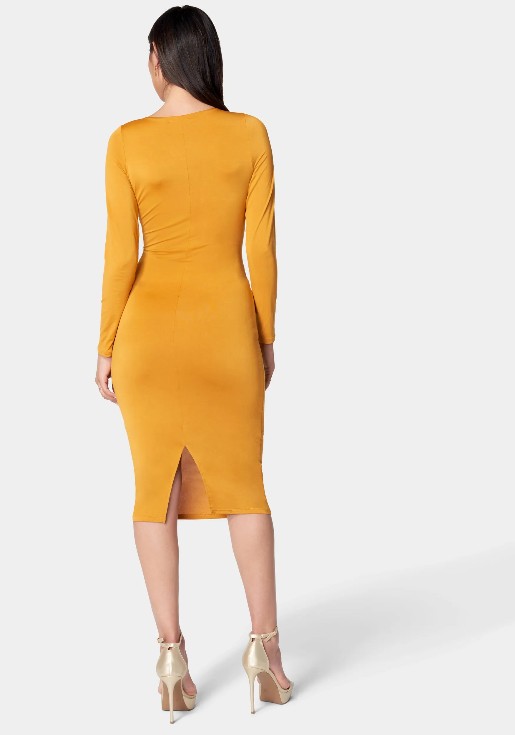 Open Neck Midi Dress sold by Bebe product image thumbnail 3