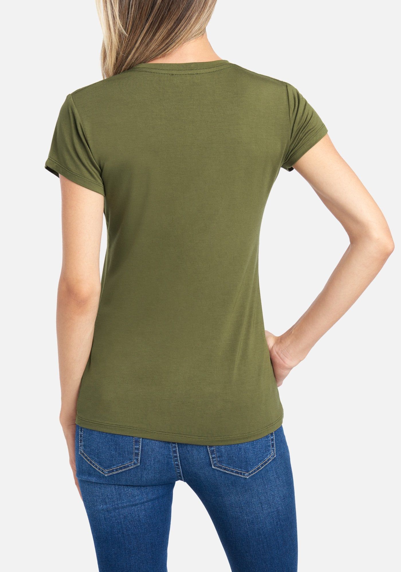 Bebe Logo Rhinstone Glitter Tee sold by Bebe product image thumbnail 2