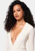 Lurex Deep V Maxi Dress sold by Bebe