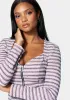 Zip Front Tweed Mini Dress sold by Bebe