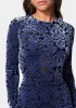 Velvet Burnout Midi Dress sold by Bebe