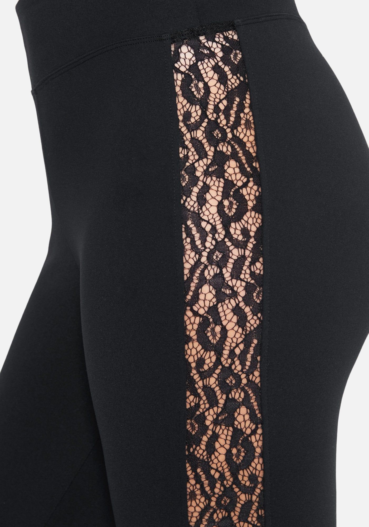 Side Lace Panel Legging sold by Bebe product image thumbnail 4