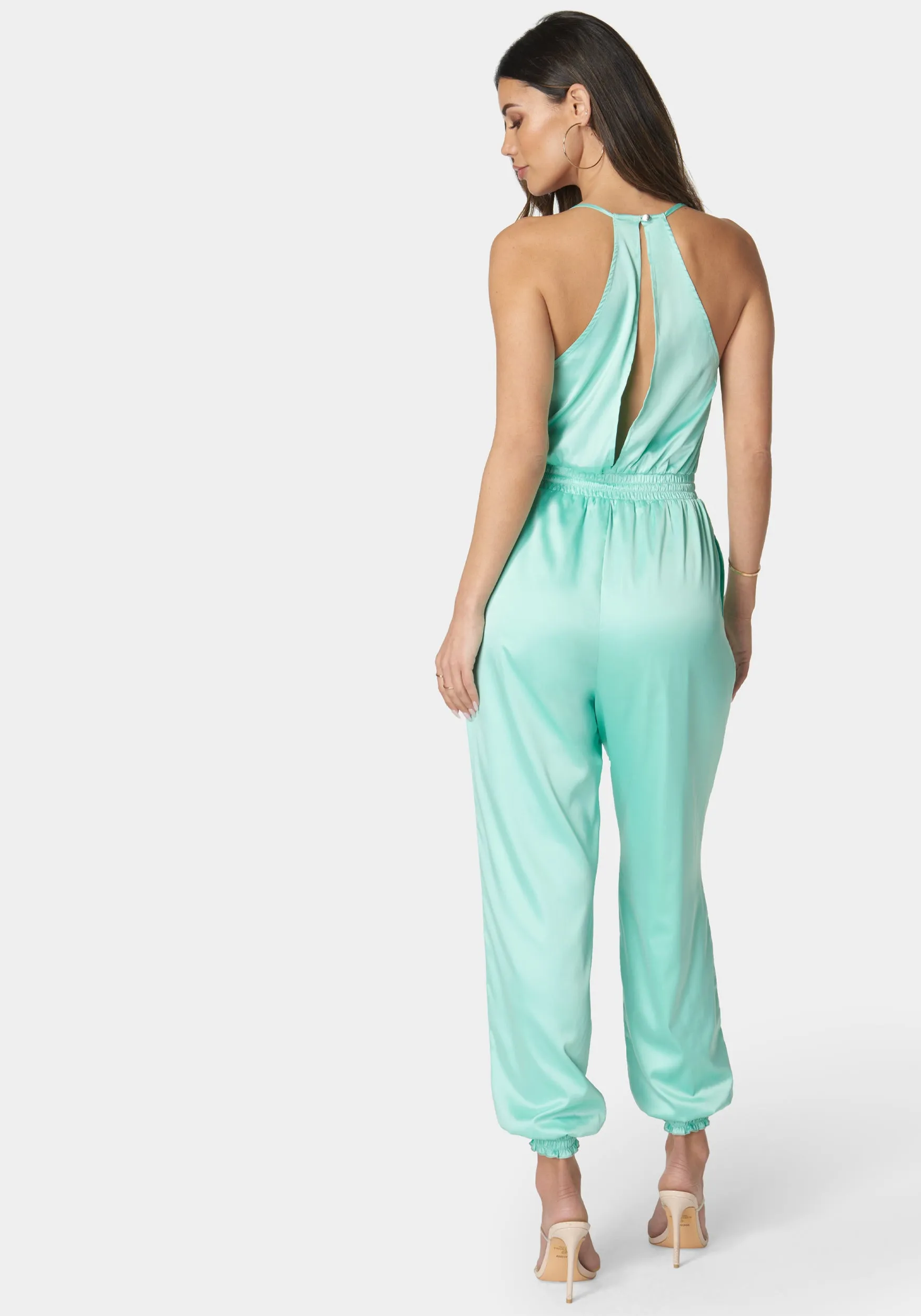 Cowl Neck Jumpsuit sold by Bebe product image thumbnail 3