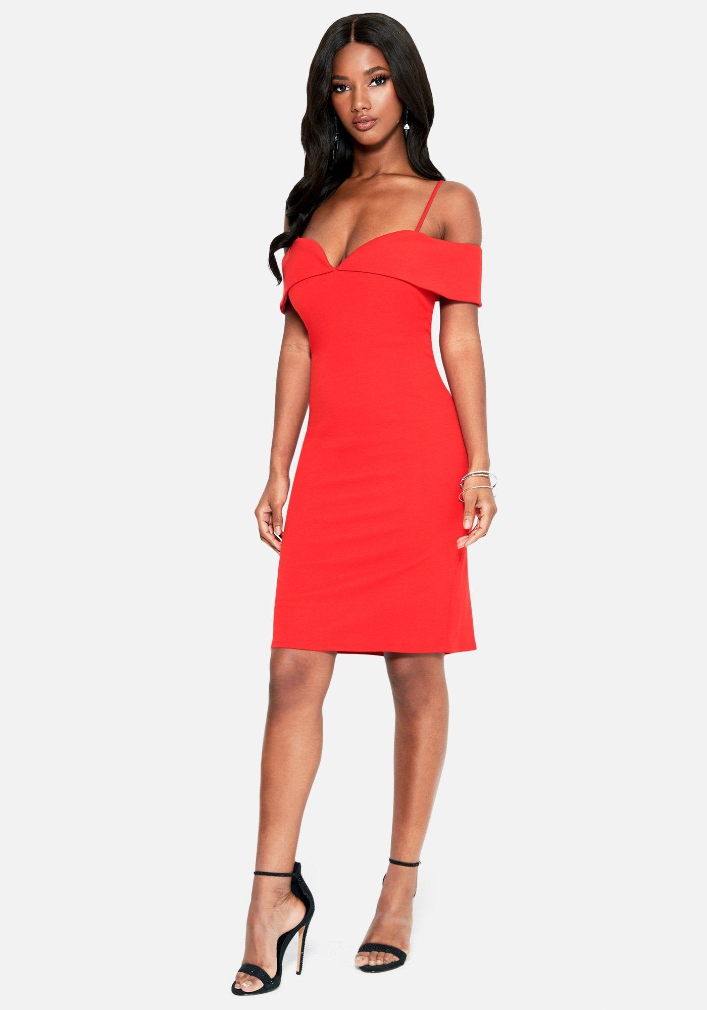 Off Shoulder Sweetheart Dress sold by Bebe product image thumbnail 2