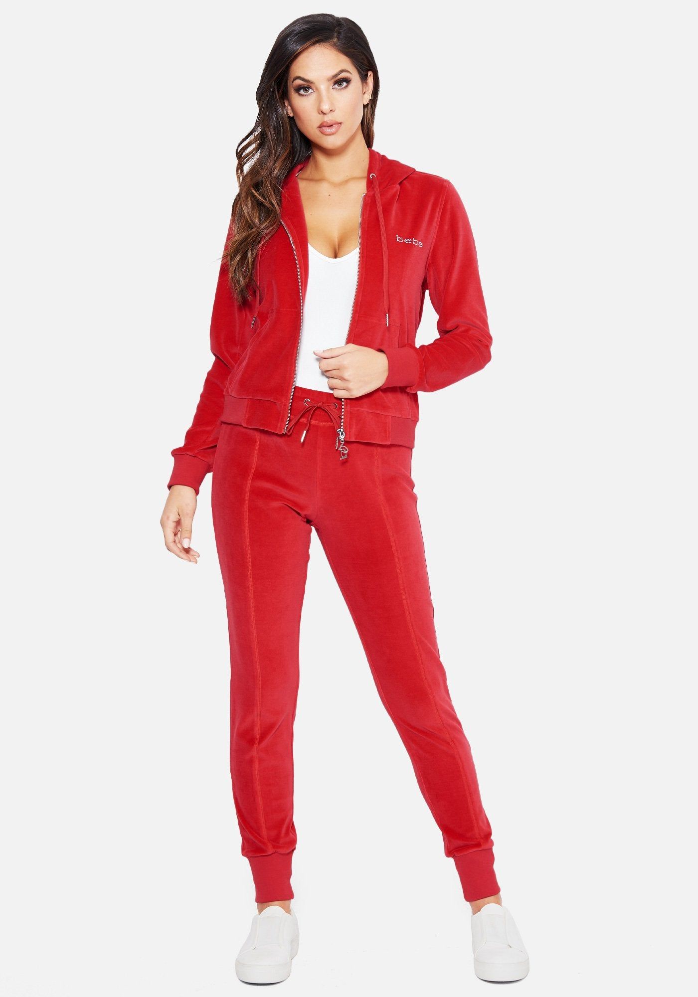 Logo Velour Jogger Pants sold by Bebe product image thumbnail 2
