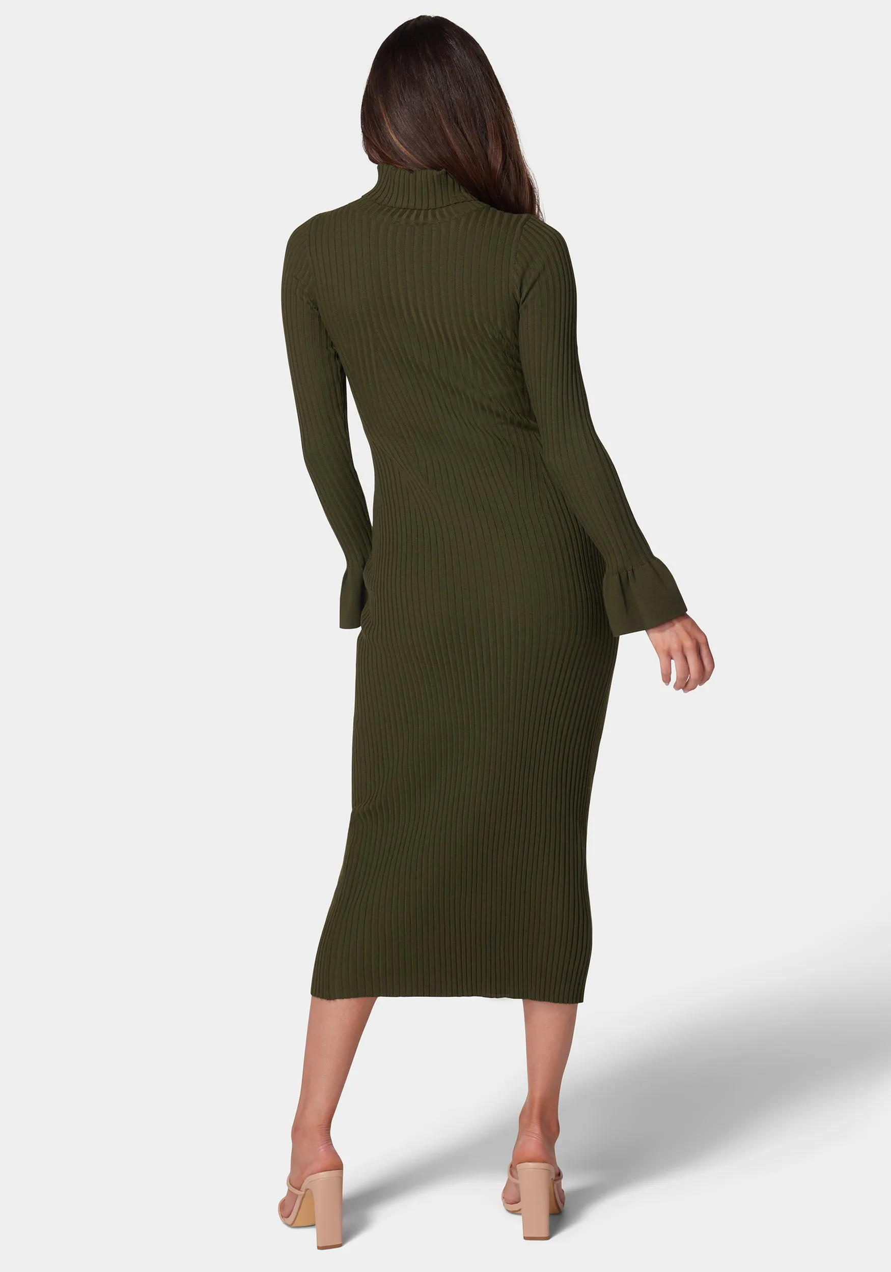 Bell Sleeve Sweater Dress sold by Bebe product image thumbnail 3