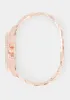 Link Bracelet Crystal Sport Bezel Watch sold by Bebe