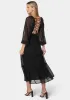 Jasmine Lace Up Midi Dress sold by Bebe