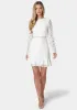 Open Back Lace Mini Dress sold by Bebe