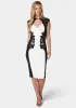 Lace Applique Midi Dress sold by Bebe