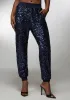 Sequin Jogger sold by Bebe