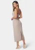 Rib Tank Maxi Dress sold by Bebe