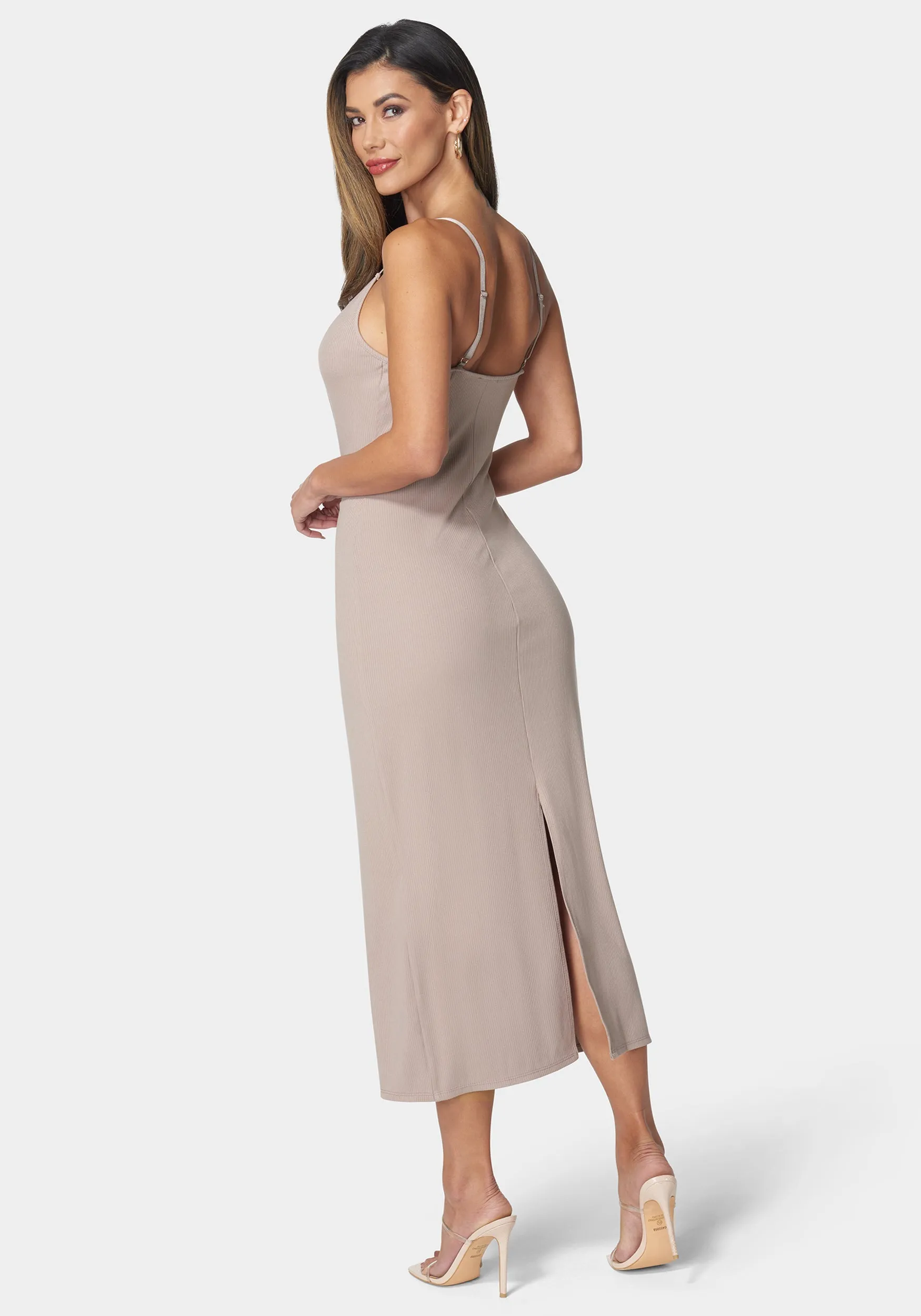 Rib Tank Maxi Dress sold by Bebe product image thumbnail 3