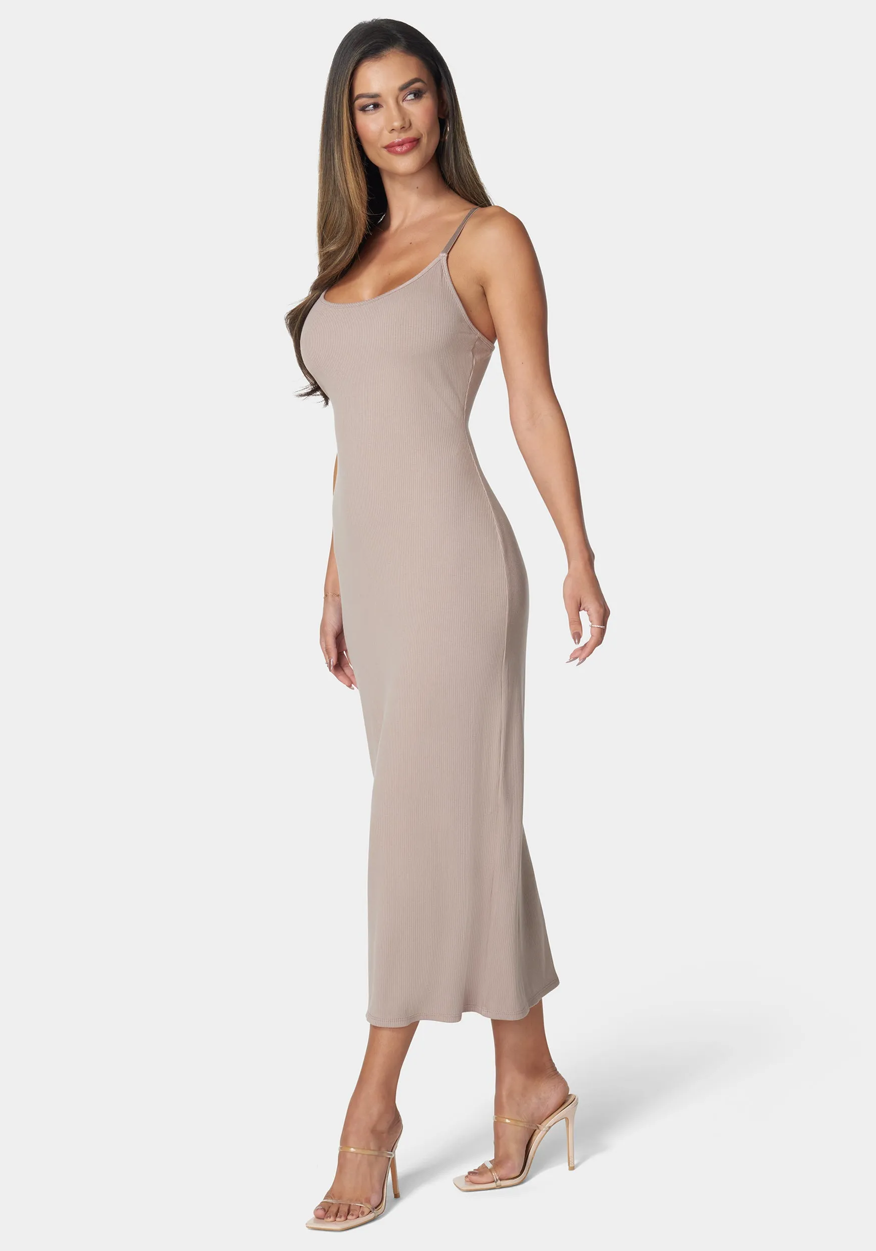 Rib Tank Maxi Dress sold by Bebe product image thumbnail 2