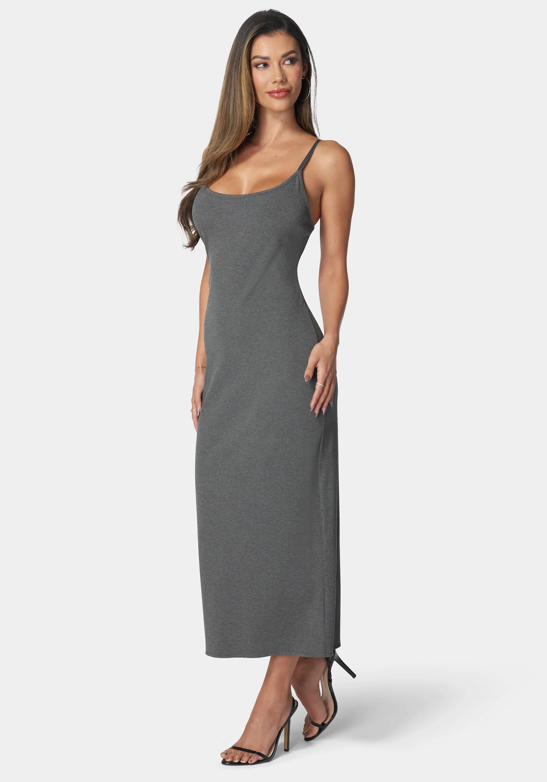 Rib Tank Maxi Dress sold by Bebe product image thumbnail 2