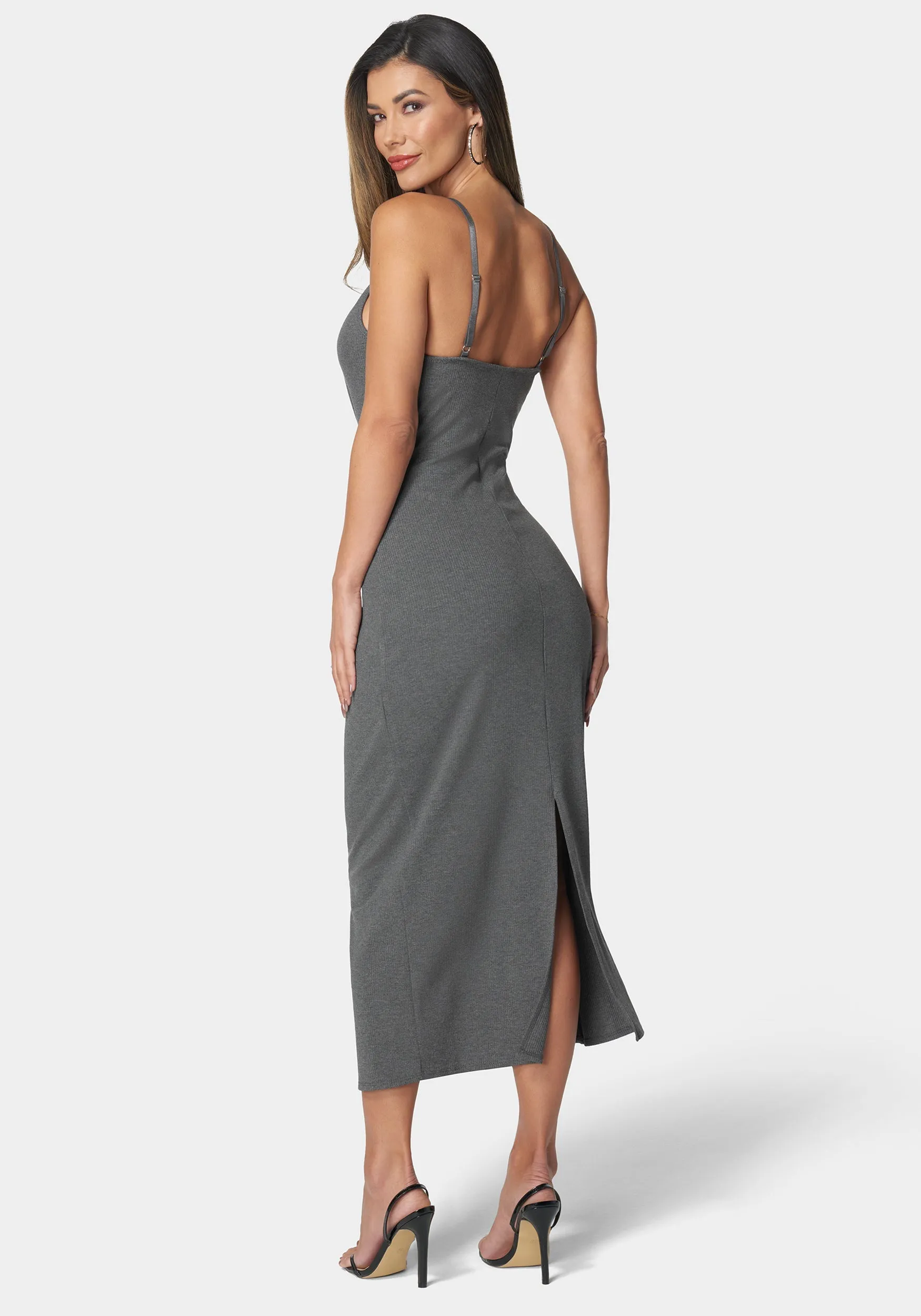Rib Tank Maxi Dress sold by Bebe product image thumbnail 3