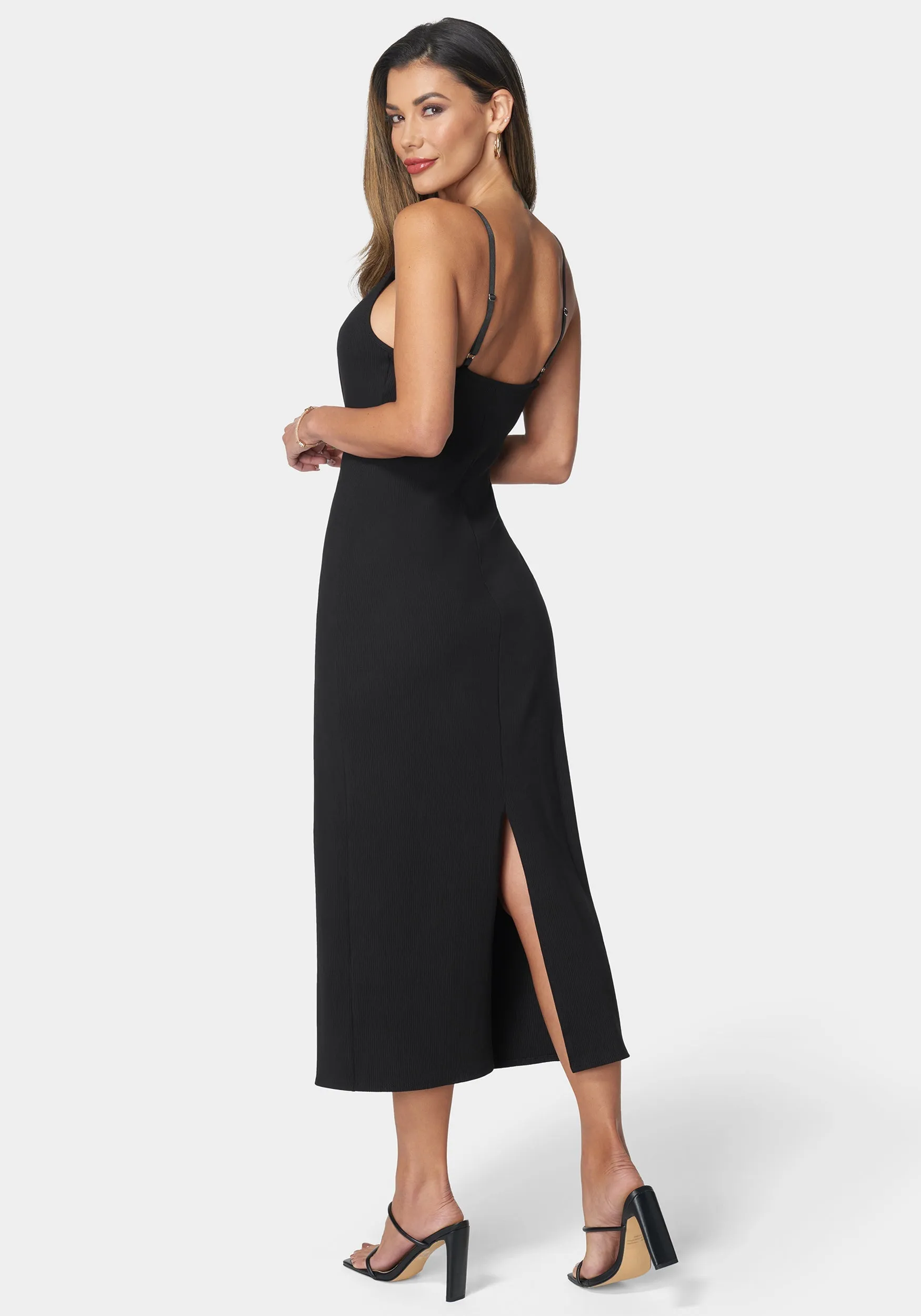 Rib Tank Maxi Dress sold by Bebe product image thumbnail 3