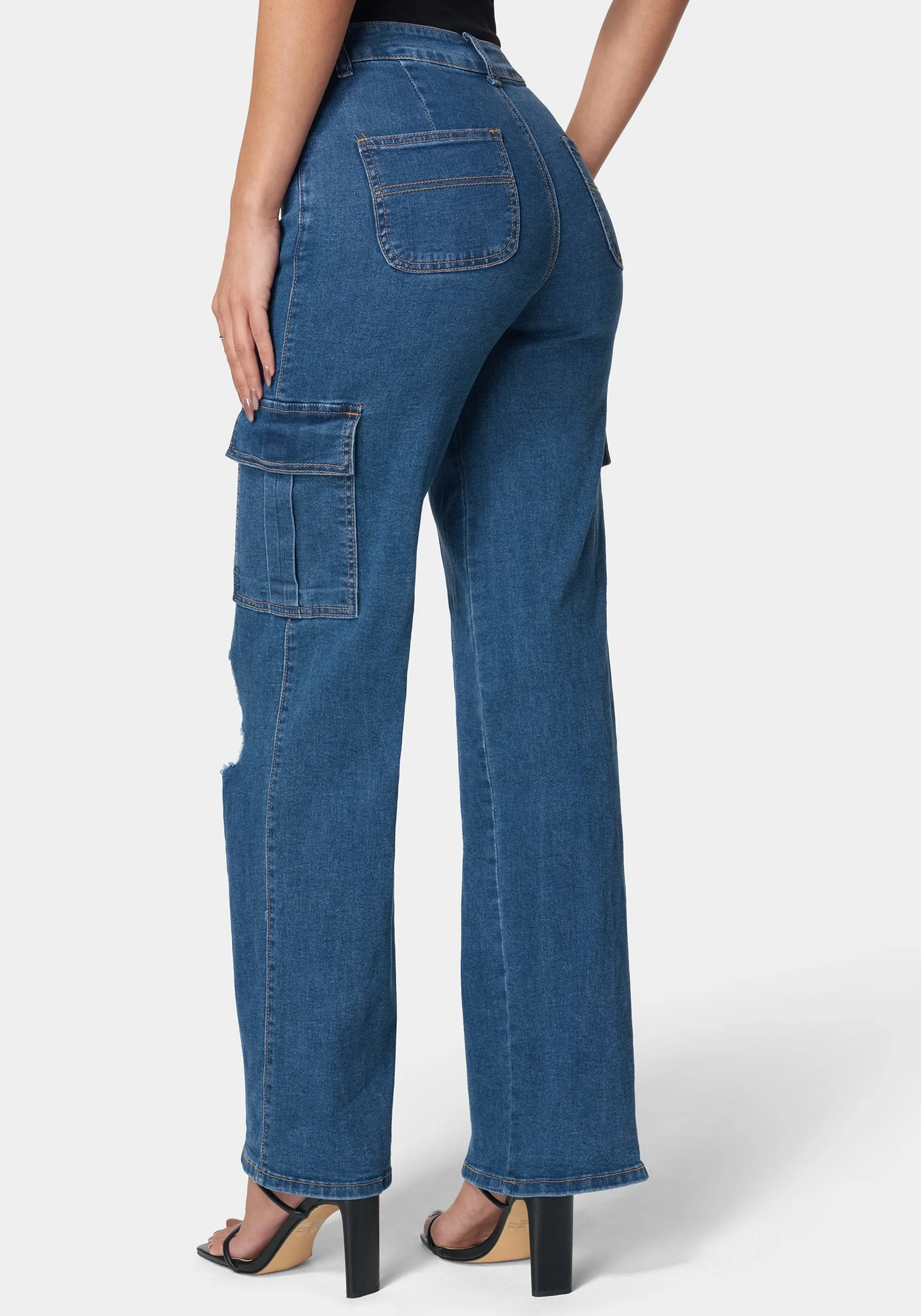 The Wide Leg Jean sold by Bebe product image thumbnail 3