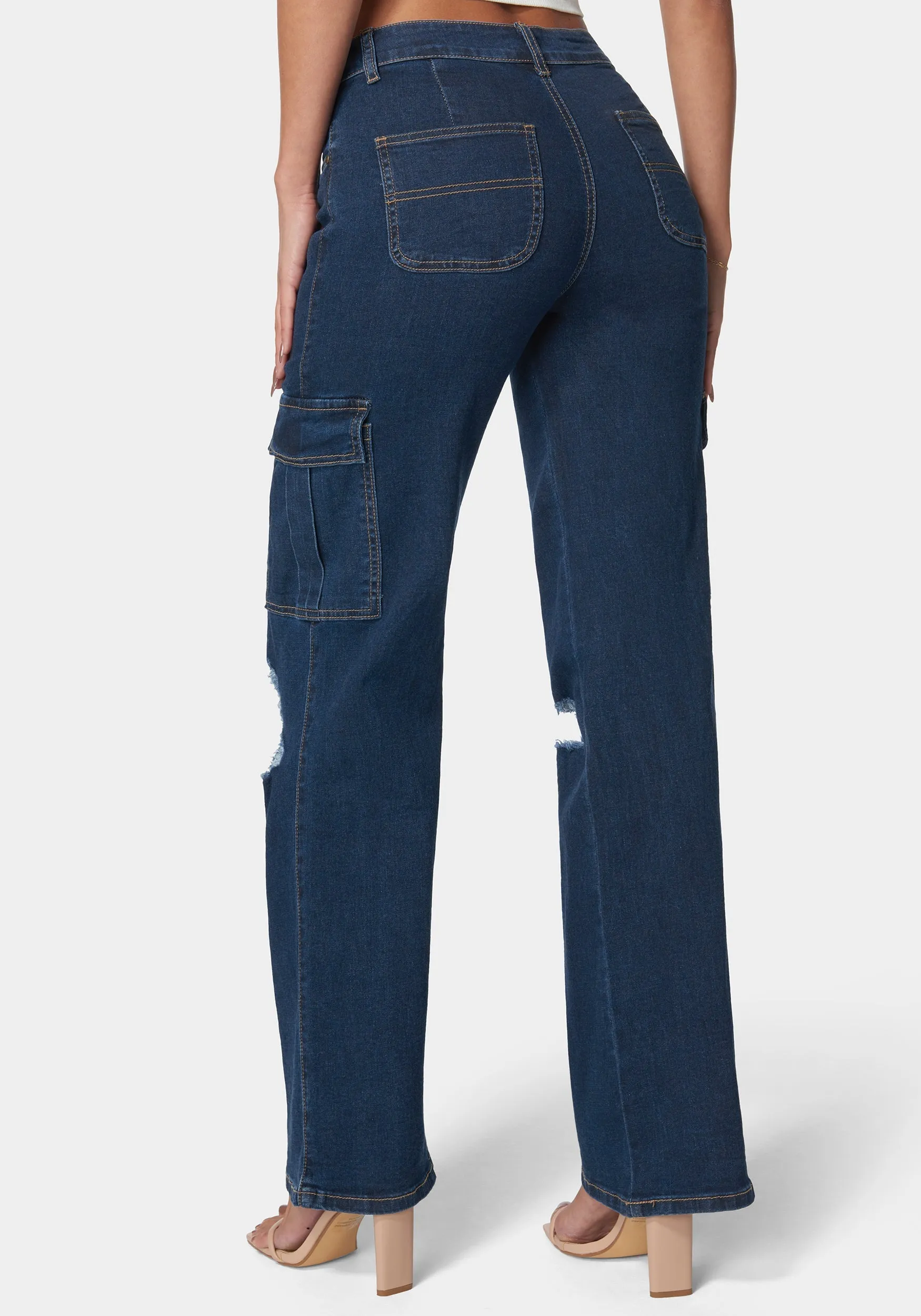 The Wide Leg Jean sold by Bebe product image thumbnail 3