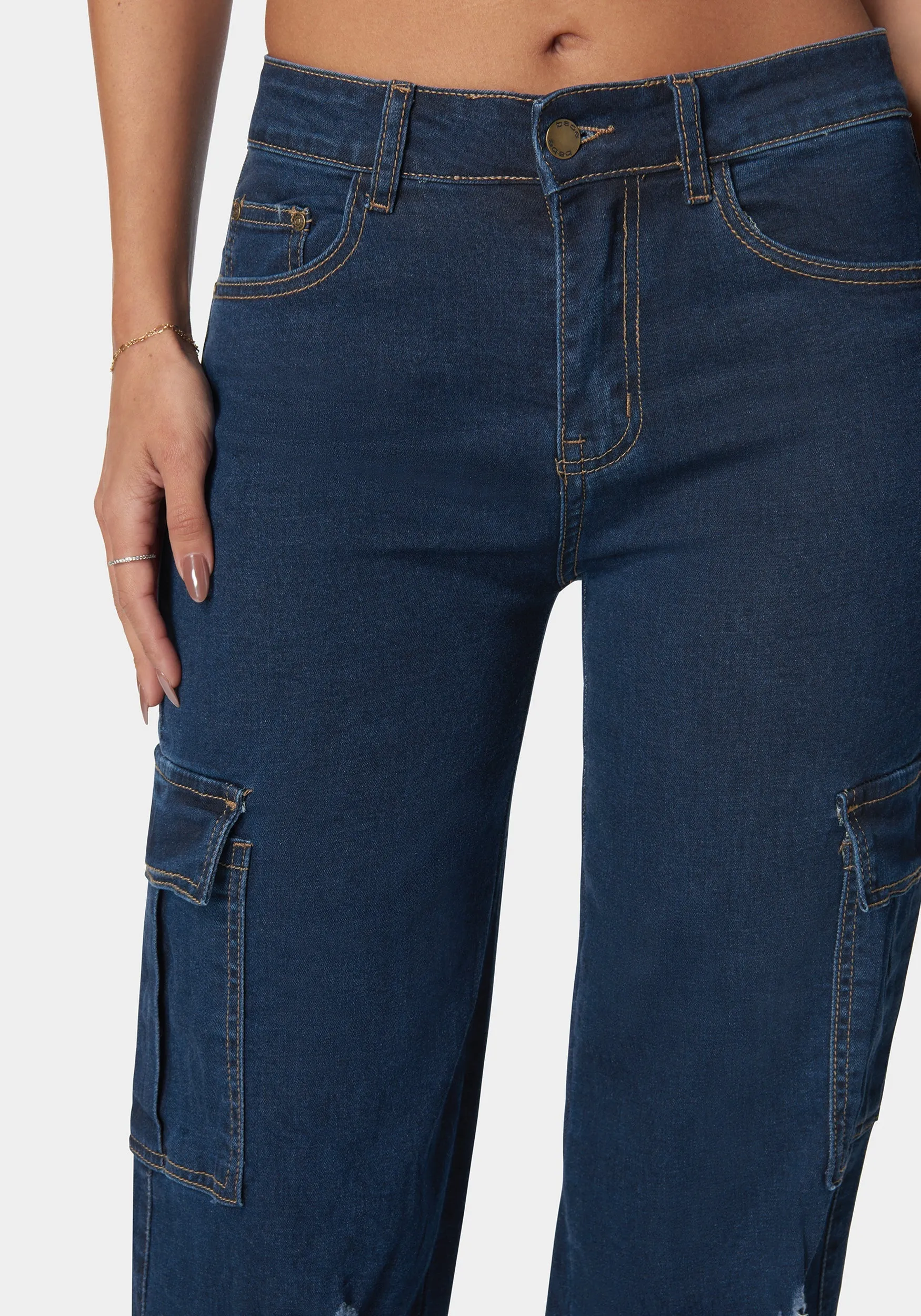 The Wide Leg Jean sold by Bebe product image thumbnail 4