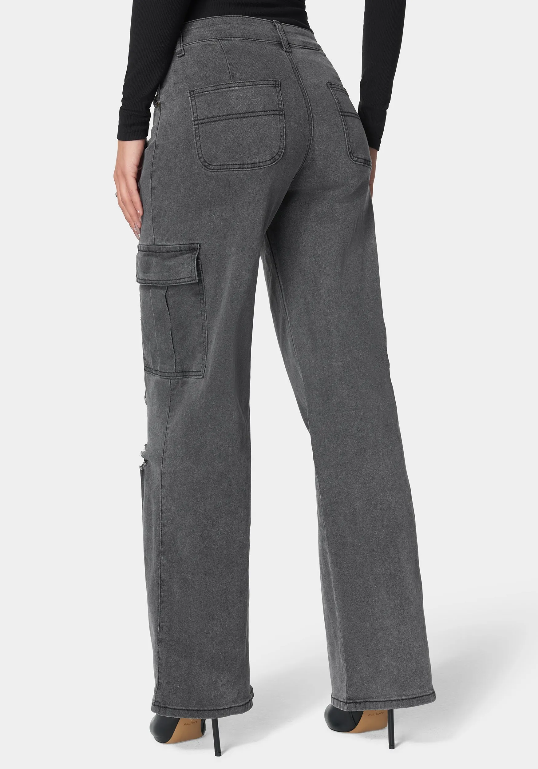 The Wide Leg Jean sold by Bebe product image thumbnail 3