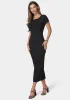 Rib Maxi T-Shirt Dress sold by Bebe