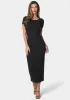 Rib Maxi T-Shirt Dress sold by Bebe