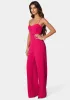 Studded Pearl Top And Palazzo Leg Jumpsuit sold by Bebe