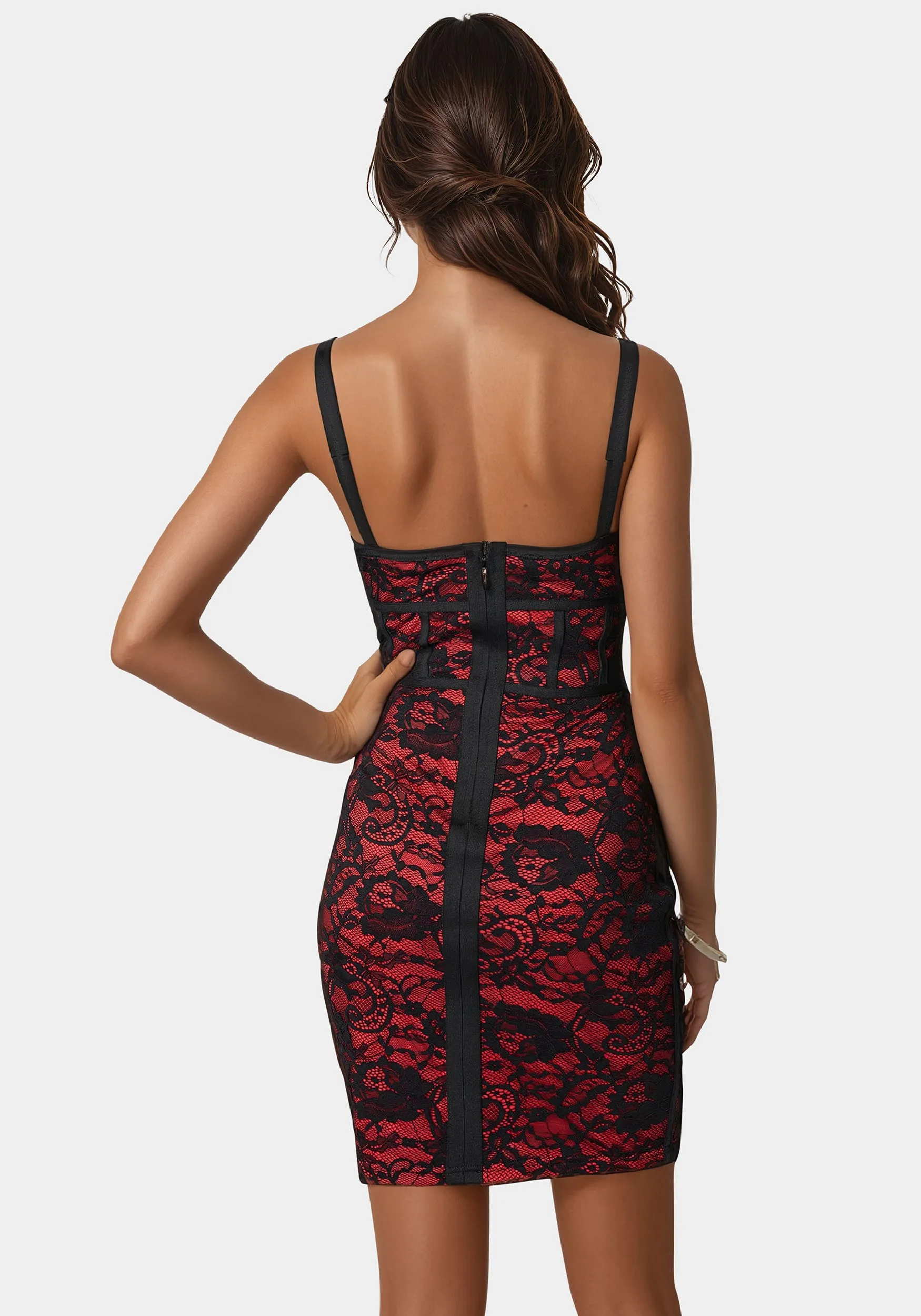 Mini Lace Dress sold by Bebe product image thumbnail 3