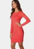 Longsleeve Crystal Midi Dress sold by Bebe
