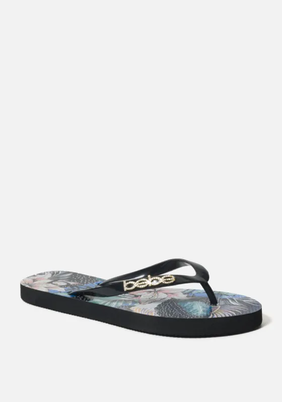Wendee Floral Flip Flop sold by Bebe