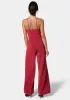 Tuxedo Lace Combo Ultra Wide Leg Jumpsuit sold by Bebe