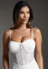 bebe Corset Midi Dress Embellished With Crystals by Swarovski sold by Bebe