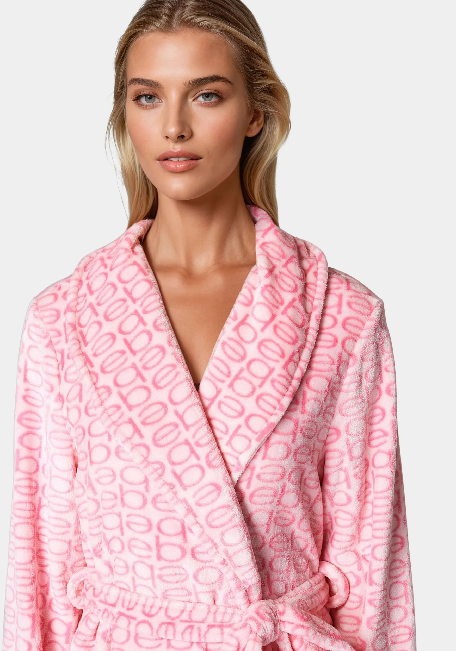 Printed Plush Robe sold by Bebe product image thumbnail 4