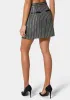 Stripe Sequins Mini Skirt sold by Bebe