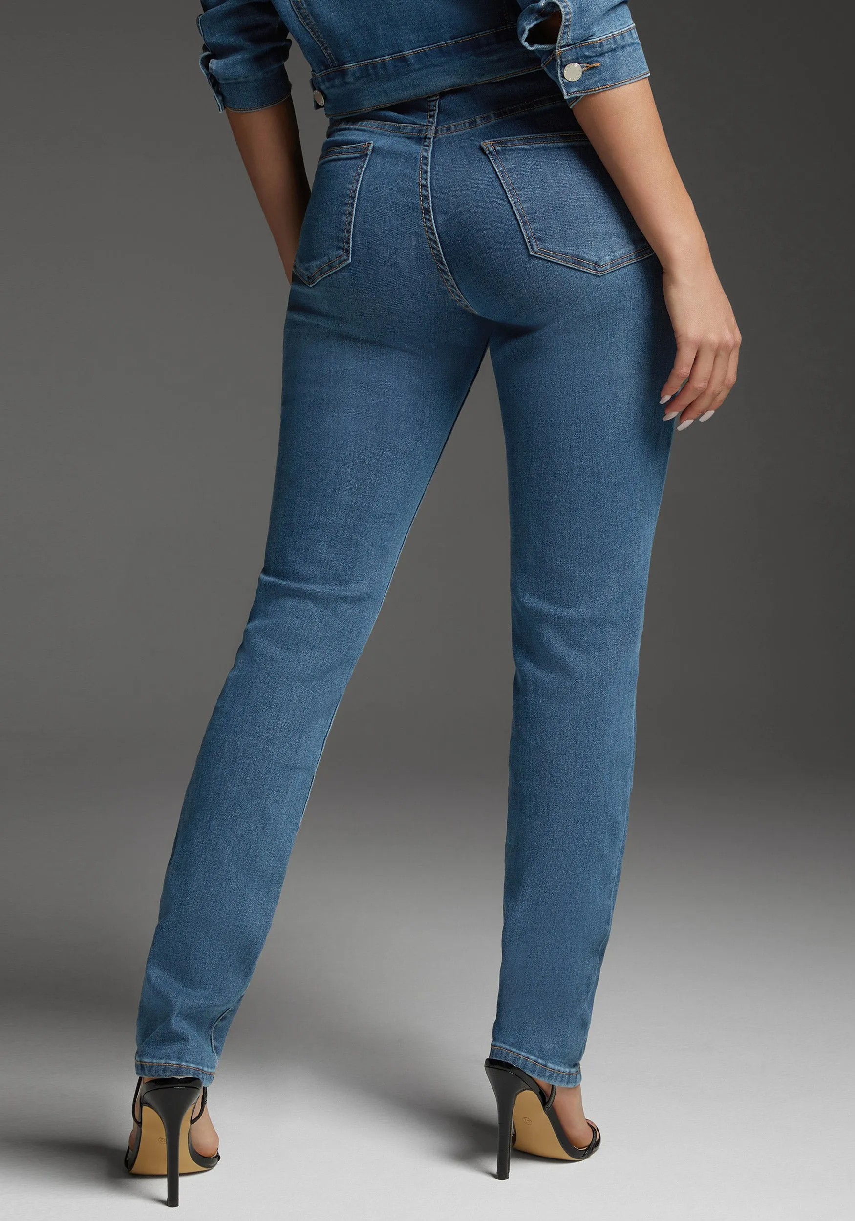 bebe Slim Jean Embellished With Crystals by Swarovski sold by Bebe product image thumbnail 3