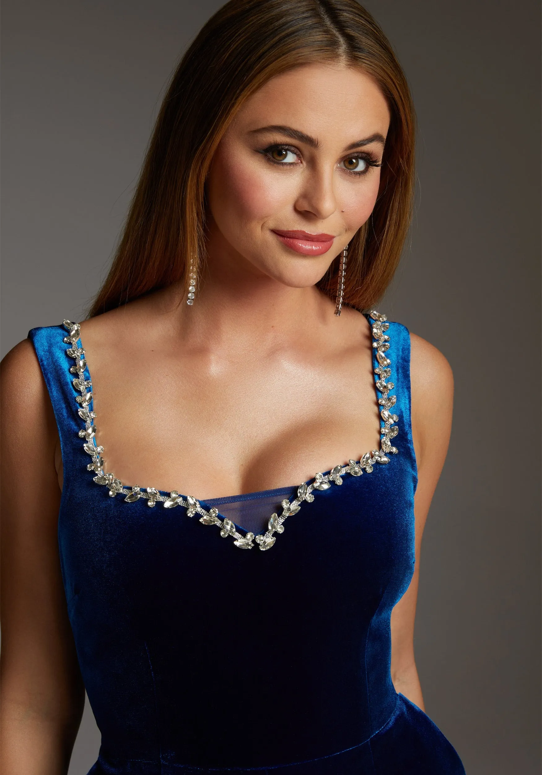 Embellished Neckline Ultra Wide Leg Jumpsuit sold by Bebe product image thumbnail 4