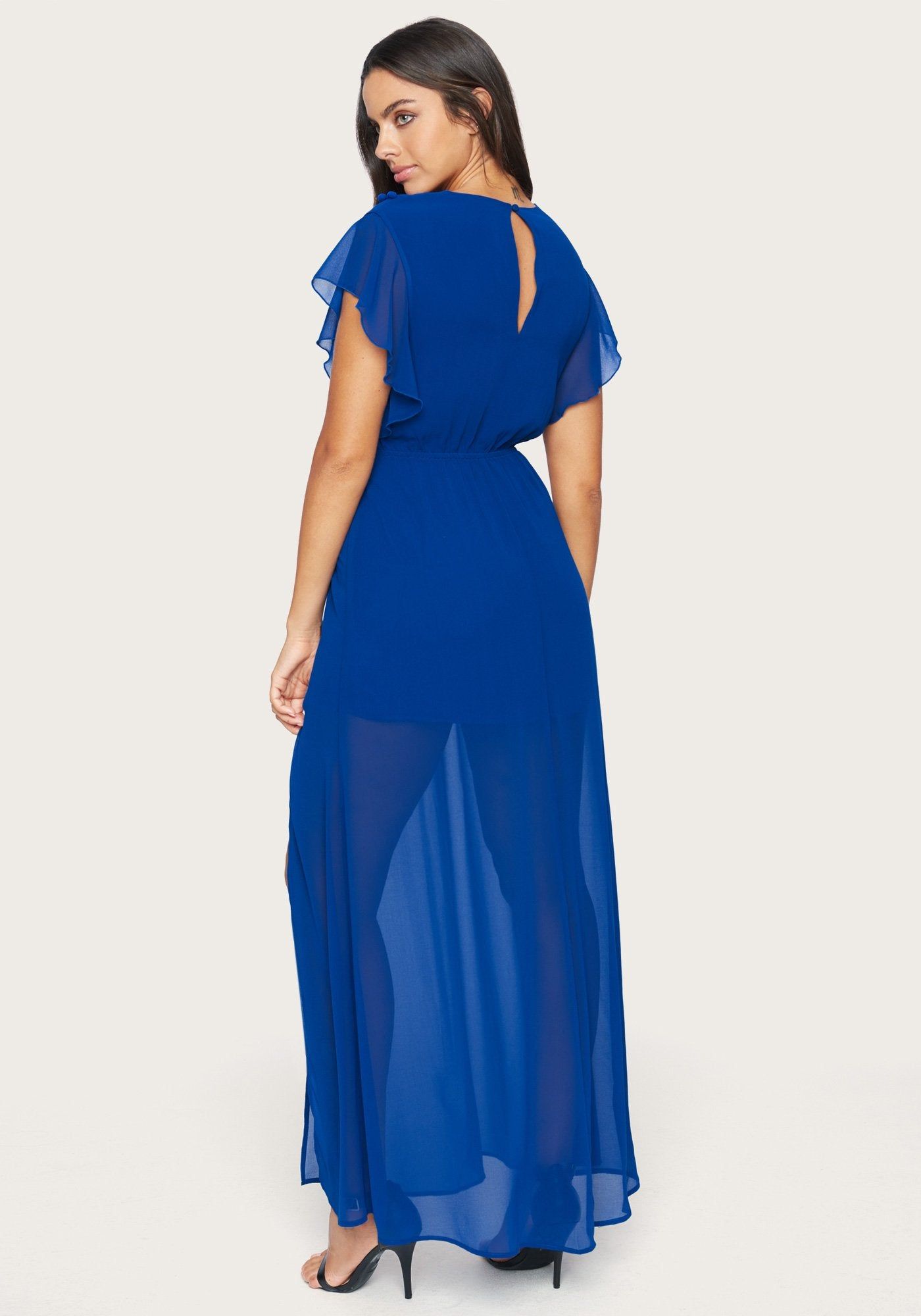 Pom-Pom Detail Maxi Dress sold by Bebe product image thumbnail 3