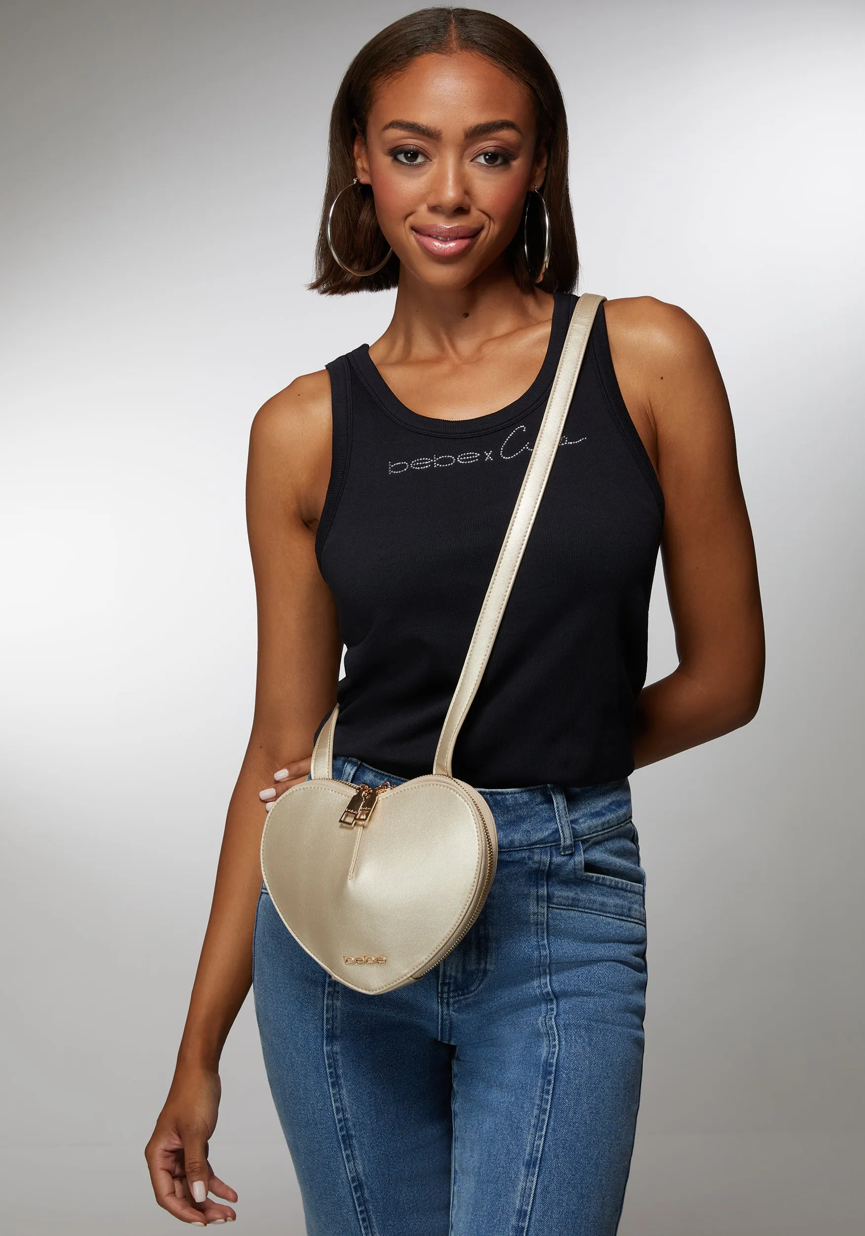 Milan Heart Crossbody sold by Bebe