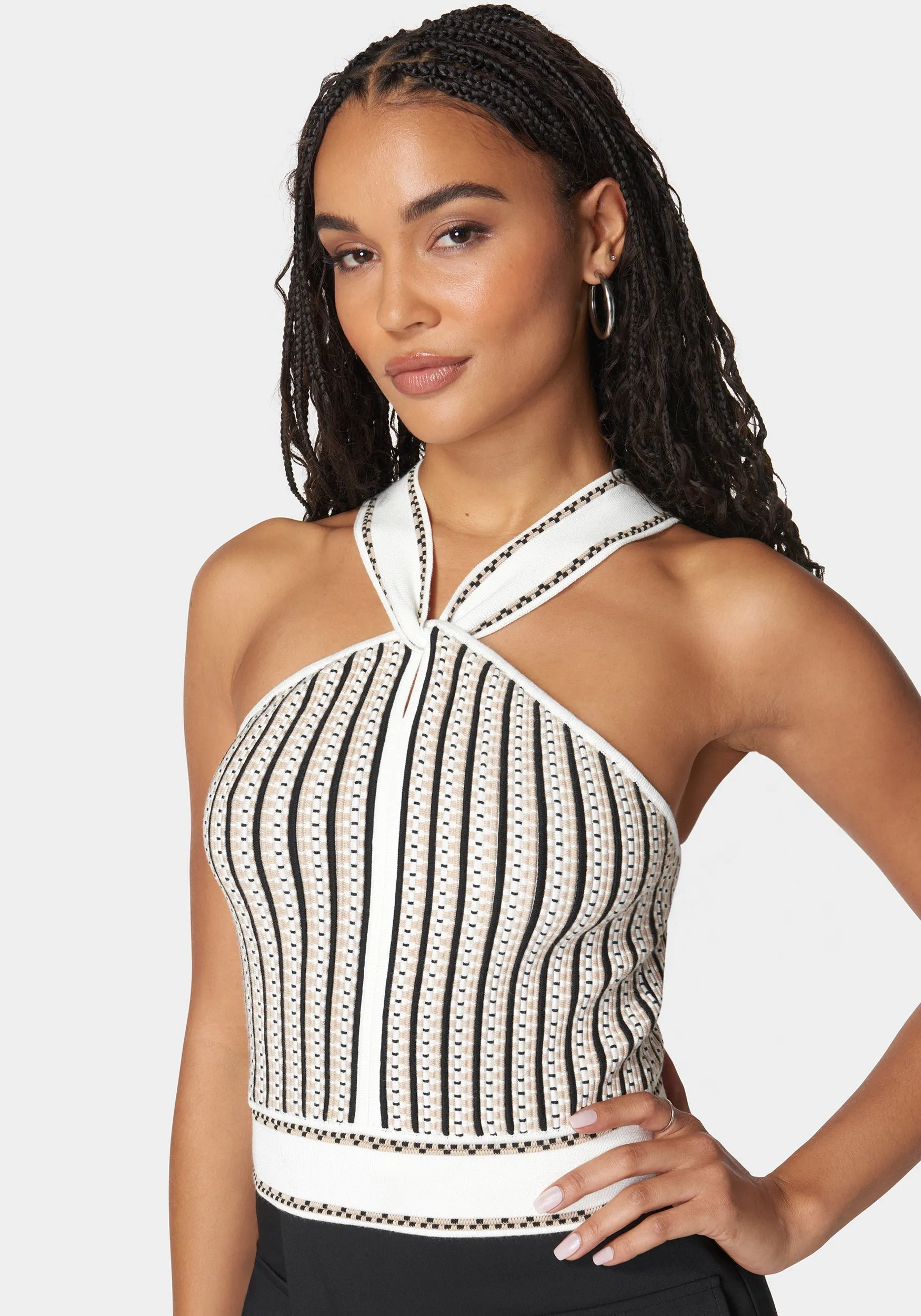 Halter Sweater Top sold by Bebe product image thumbnail 4