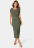 Rib T Shirt Maxi Dress sold by Bebe