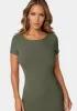 Rib T Shirt Maxi Dress sold by Bebe
