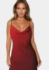 Ombre Chiffon Cowl Dress sold by Bebe