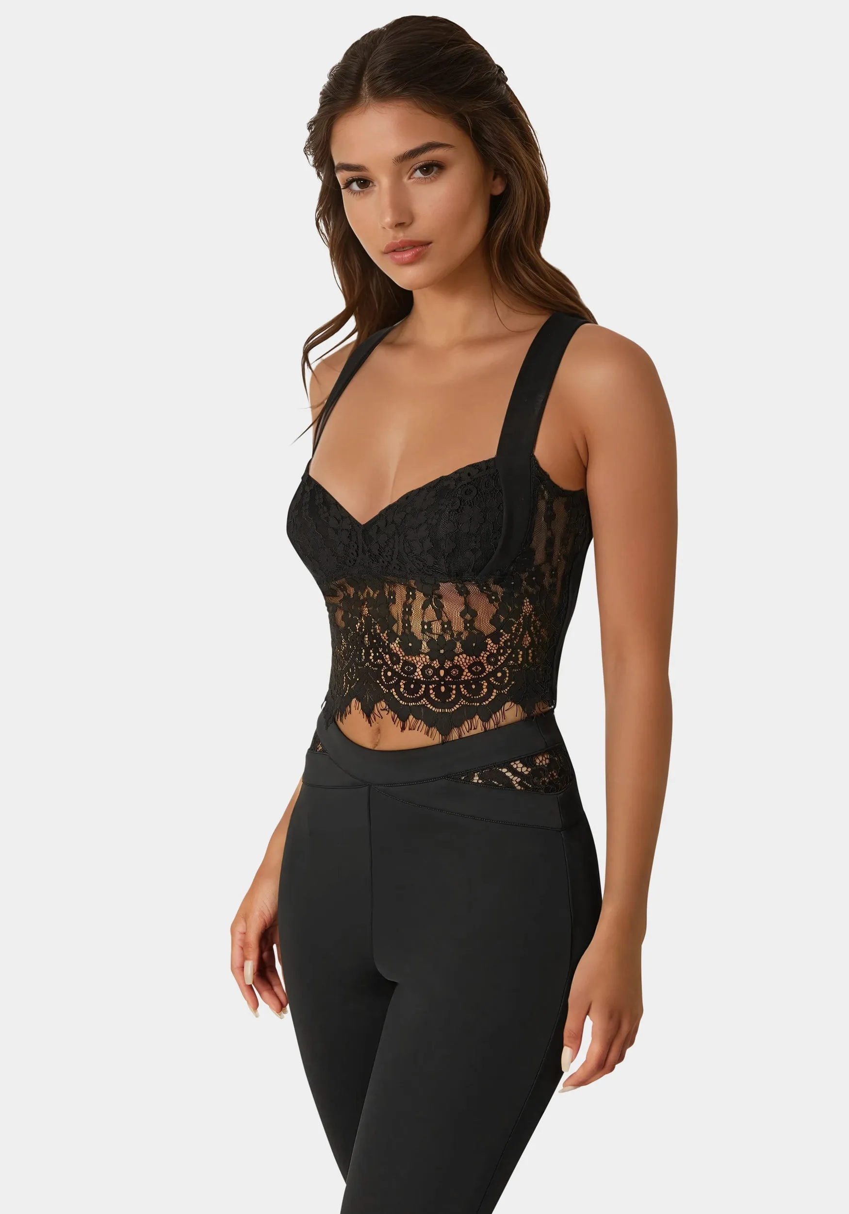 Lace Corset sold by Bebe product image thumbnail 2