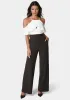Cold Shoulder Palazzo Leg Jumpsuit sold by Bebe
